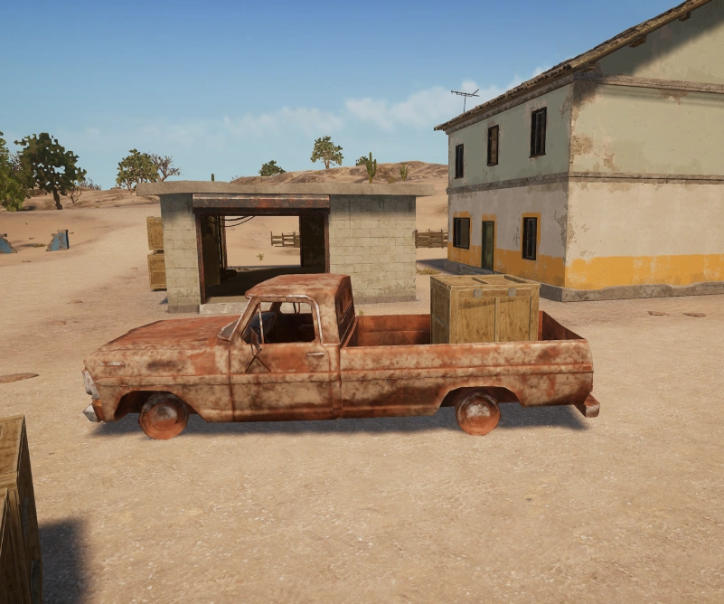 Guess the location on the PUBG Miramar map