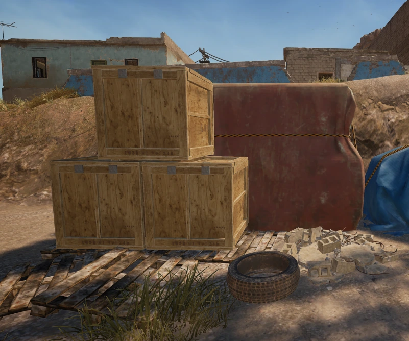 Guess the location on the PUBG Miramar map