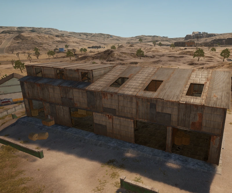 Guess the location on the PUBG Miramar map