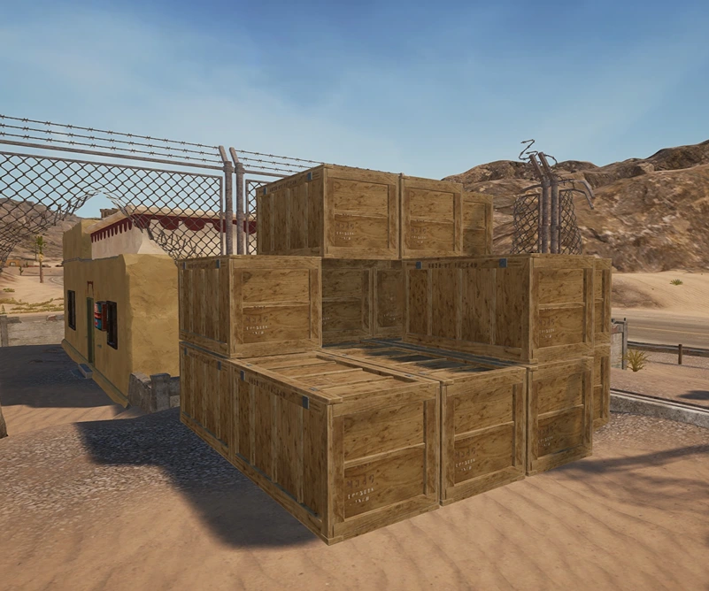 Guess the location on the PUBG Miramar map