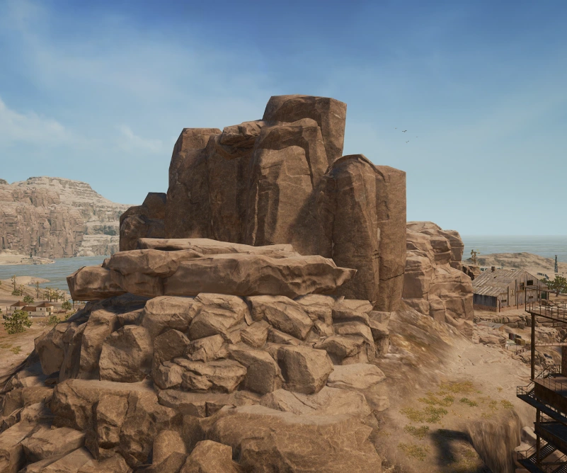 Guess the location on the PUBG Miramar map