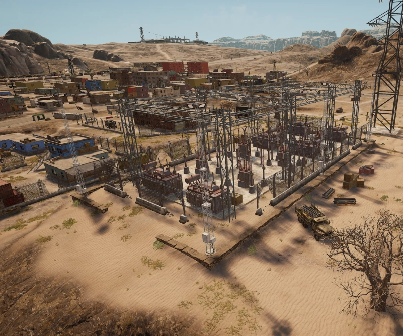 Guess the location on the PUBG Miramar map