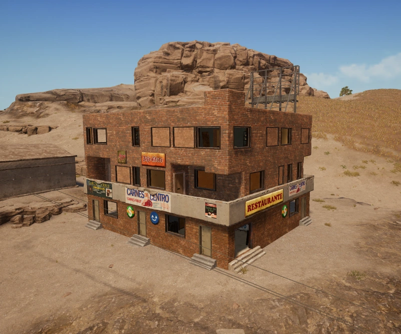 Guess the location on the PUBG Miramar map