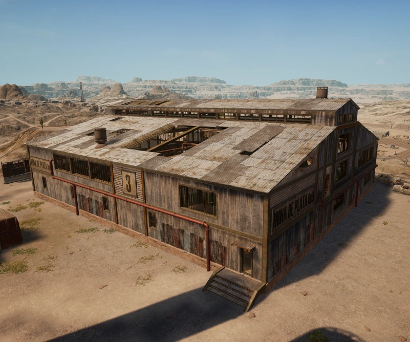 Guess the location on the PUBG Miramar map