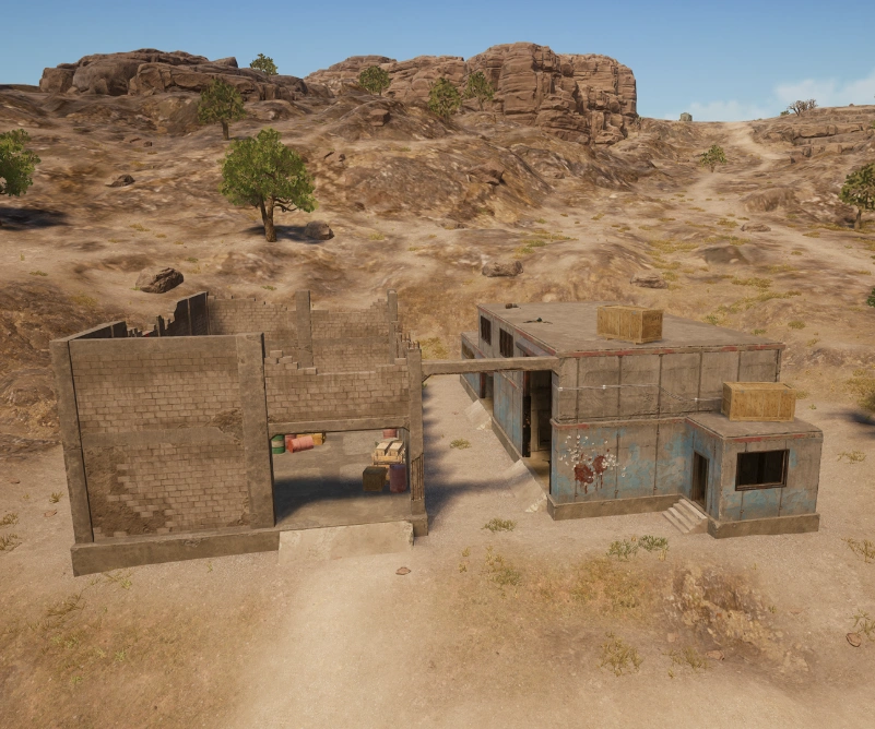 Guess the location on the PUBG Miramar map