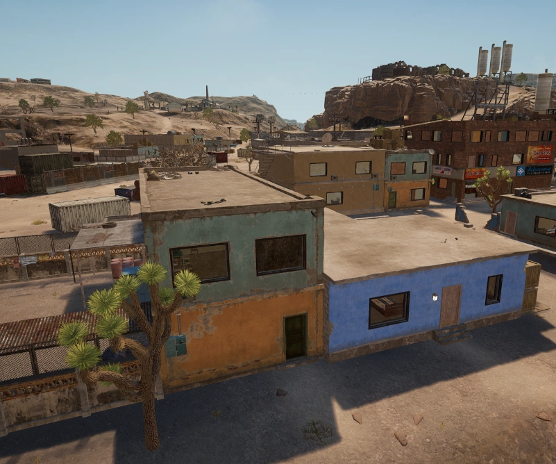 Guess the location on the PUBG Miramar map