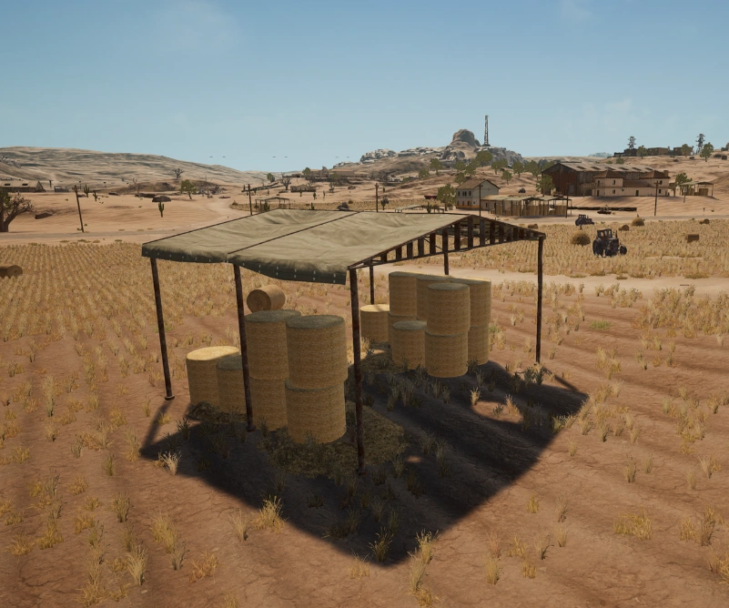 Guess the location on the PUBG Miramar map