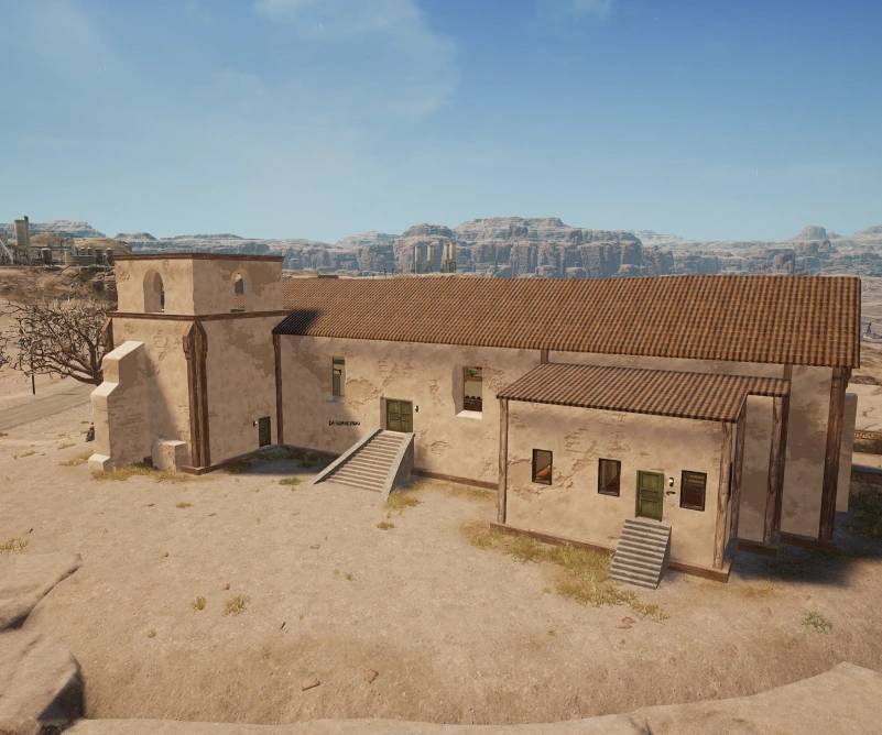 Guess the location on the PUBG Miramar map