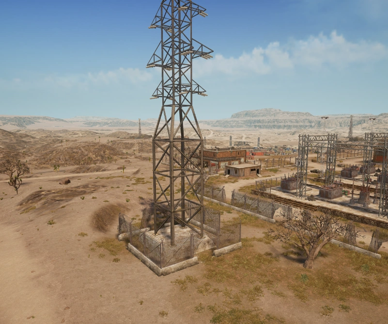 Guess the location on the PUBG Miramar map