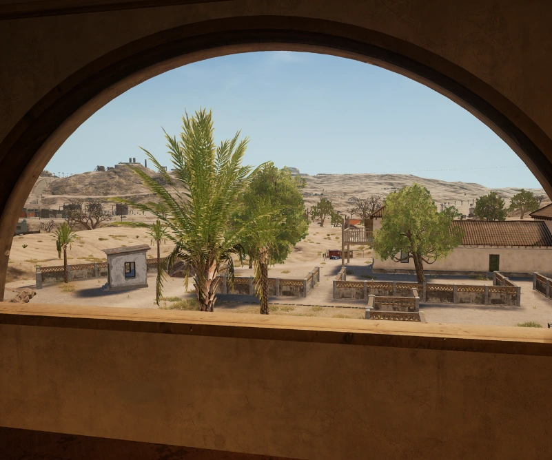 Guess the location on the PUBG Miramar map