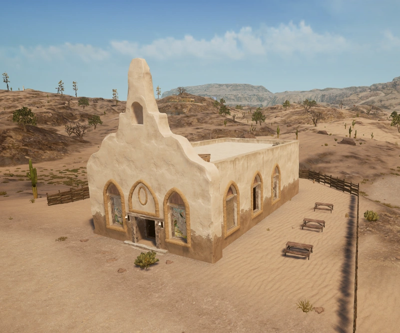 Guess the location on the PUBG Miramar map