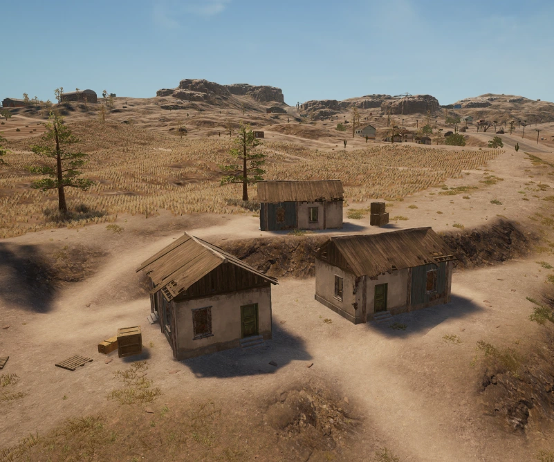 Guess the location on the PUBG Miramar map