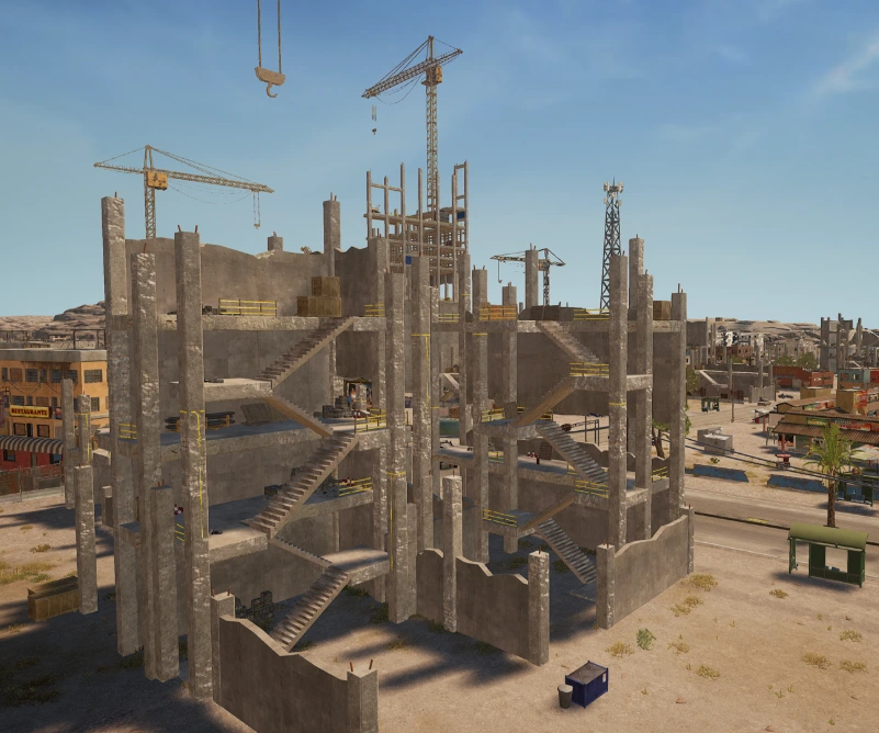 Guess the location on the PUBG Miramar map