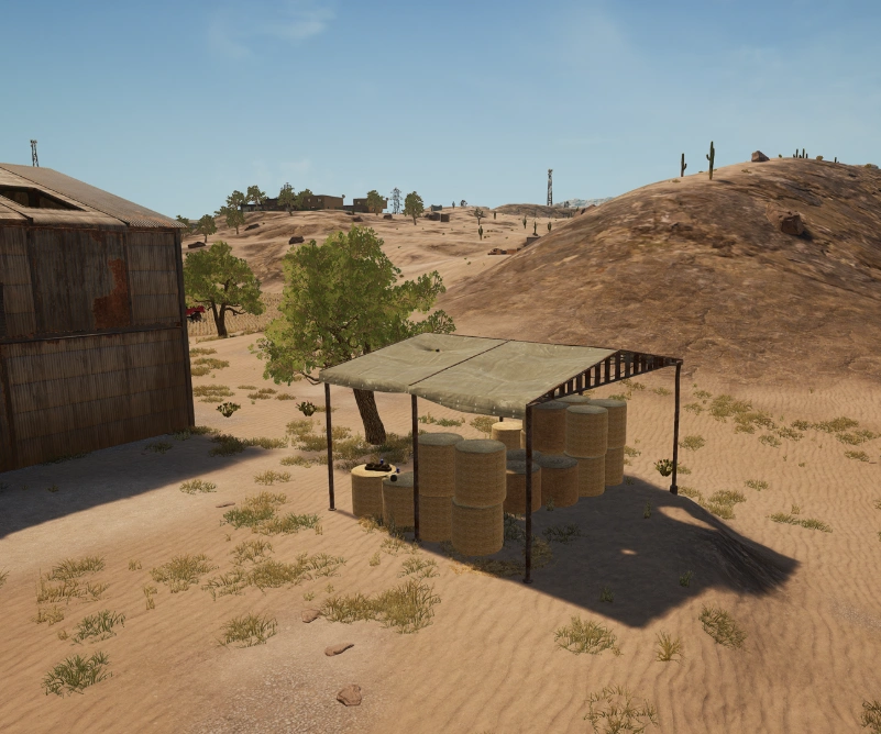 Guess the location on the PUBG Miramar map