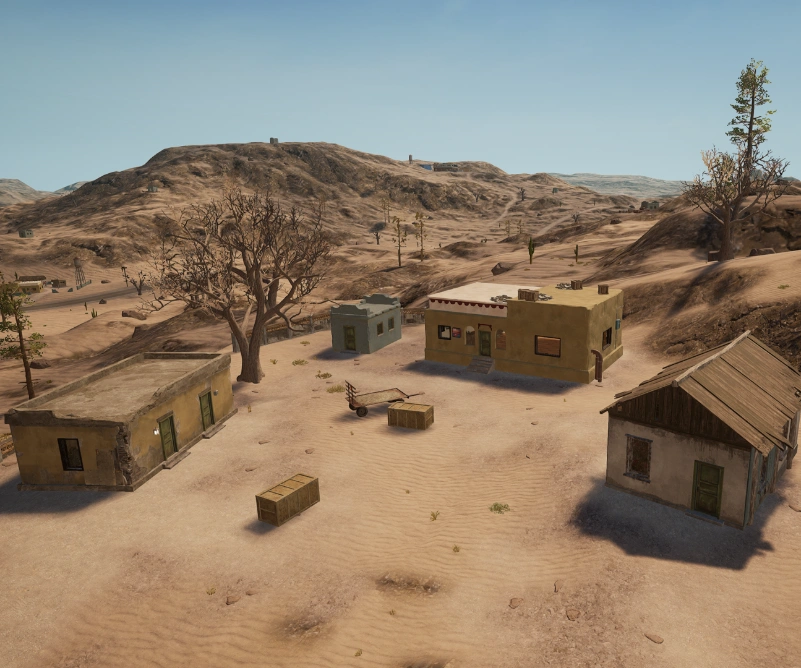 Guess the location on the PUBG Miramar map