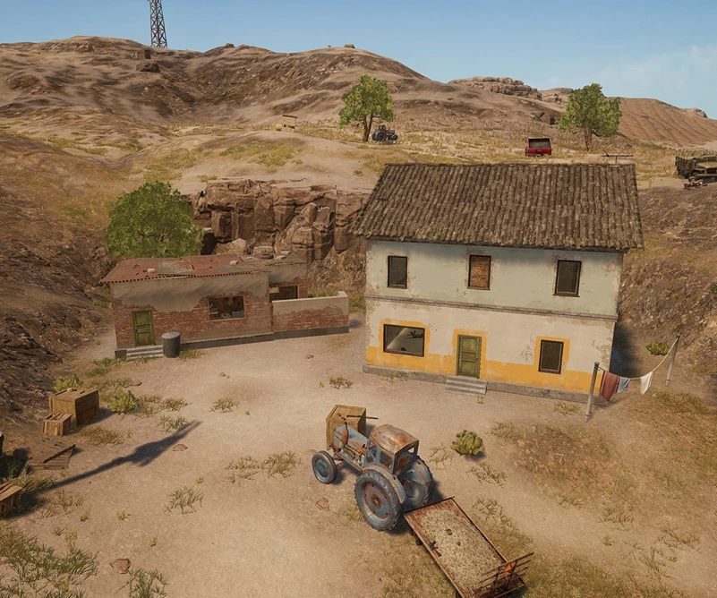 Guess the location on the PUBG Miramar map