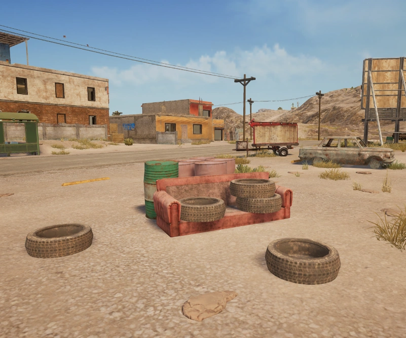 Guess the location on the PUBG Miramar map