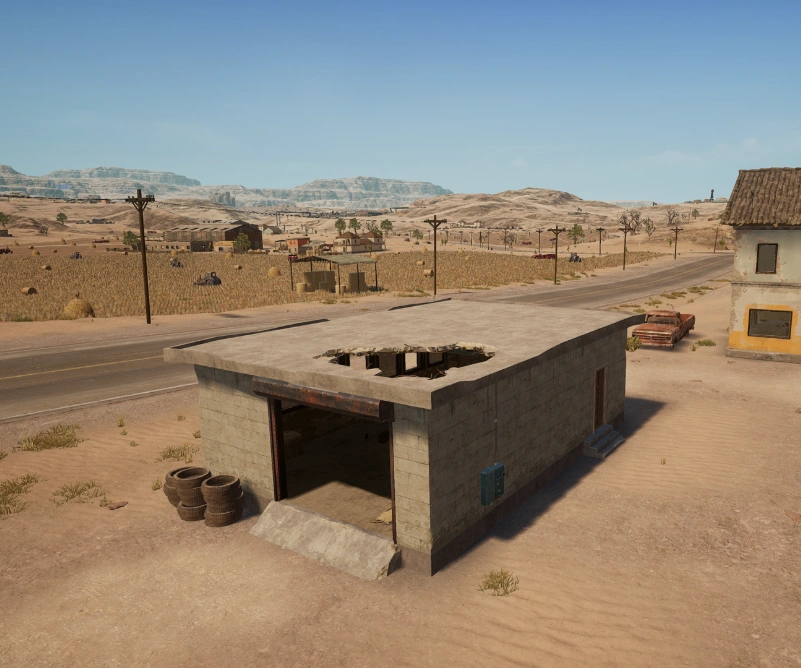 Guess the location on the PUBG Miramar map
