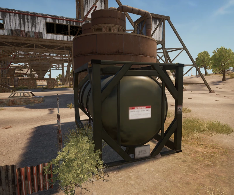 Guess the location on the PUBG Miramar map