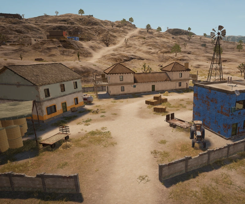 Guess the location on the PUBG Miramar map