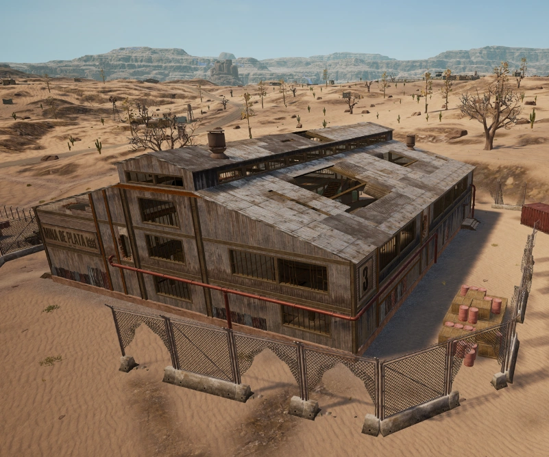 Guess the location on the PUBG Miramar map