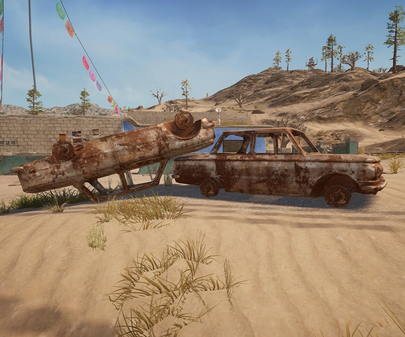 Guess the location on the PUBG Miramar map