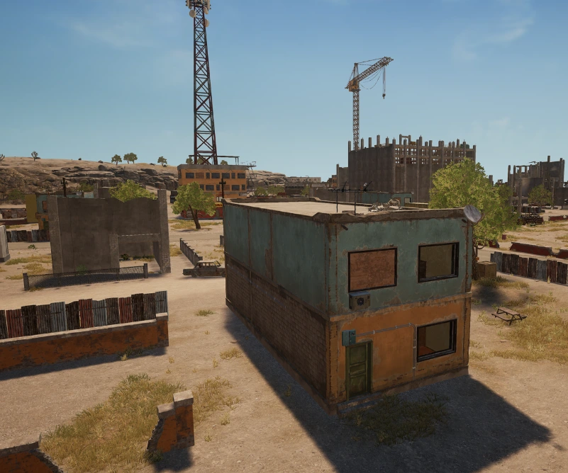 Guess the location on the PUBG Miramar map