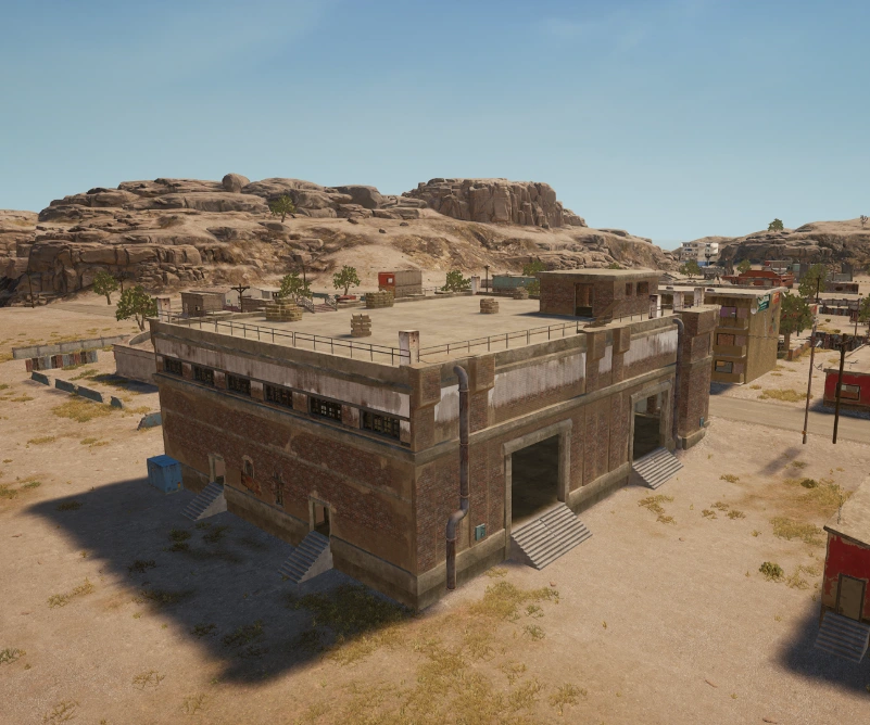 Guess the location on the PUBG Miramar map