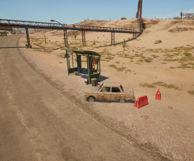 Guess the location on the PUBG Miramar map