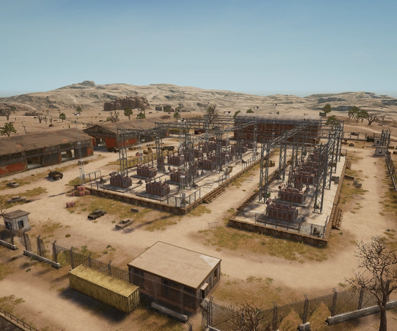 Guess the location on the PUBG Miramar map