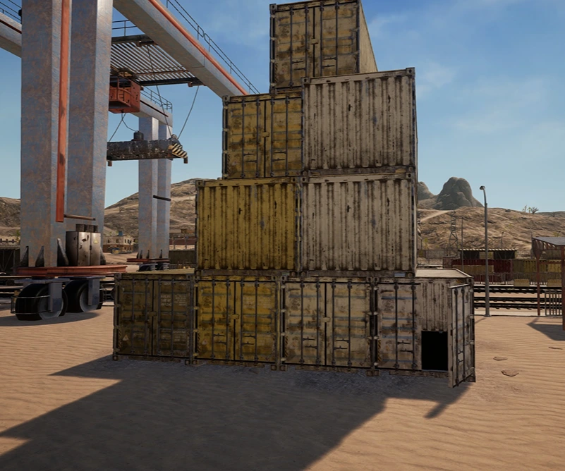 Guess the location on the PUBG Miramar map