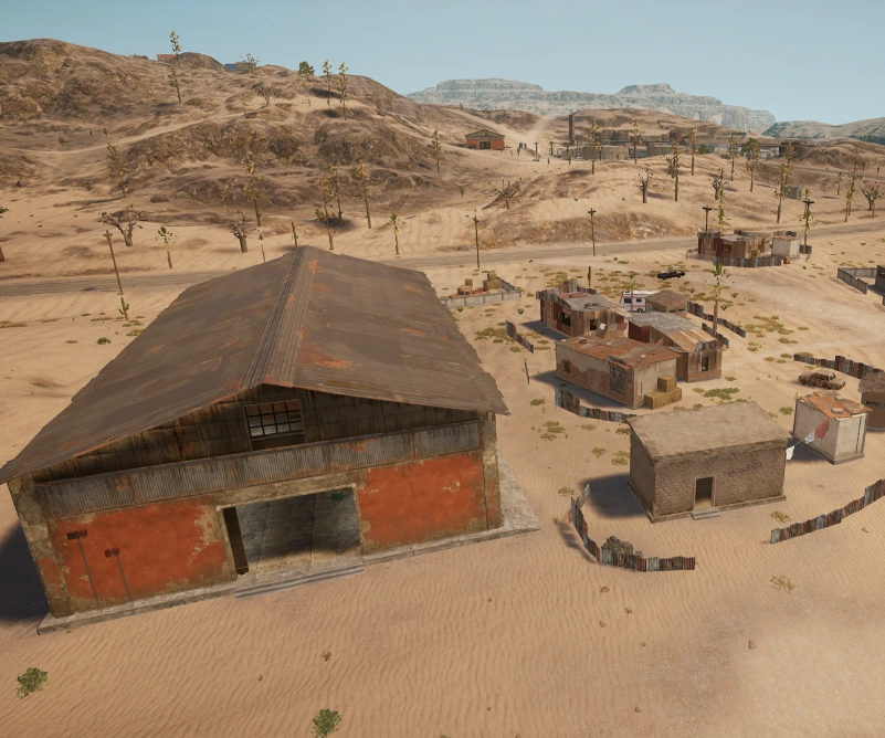 Guess the location on the PUBG Miramar map