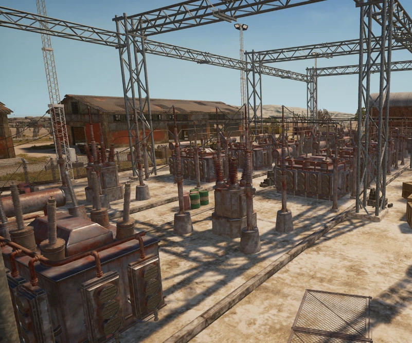 Guess the location on the PUBG Miramar map