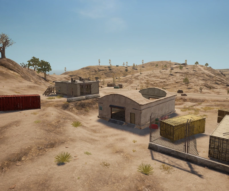 Guess the location on the PUBG Miramar map