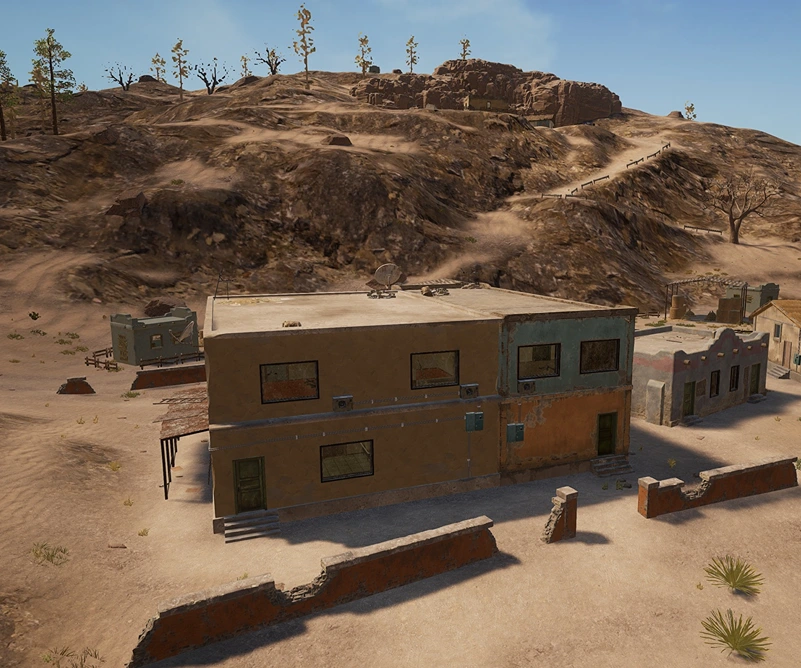 Guess the location on the PUBG Miramar map