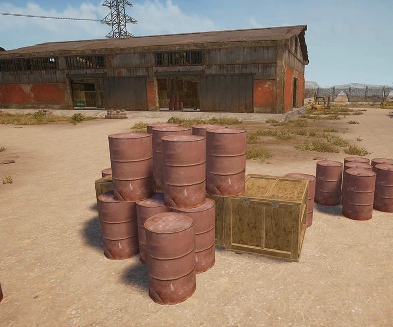 Guess the location on the PUBG Miramar map