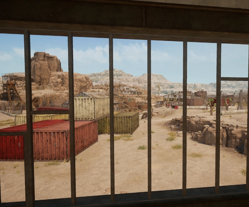 Guess the location on the PUBG Miramar map