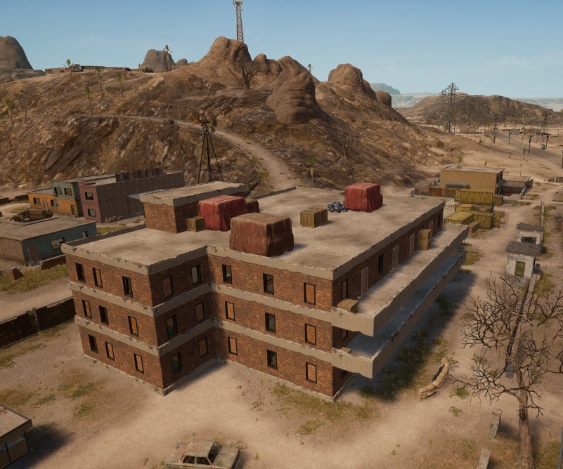 Guess the location on the PUBG Miramar map