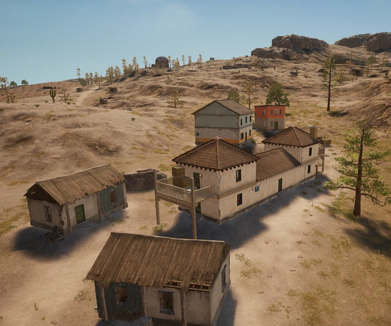 Guess the location on the PUBG Miramar map