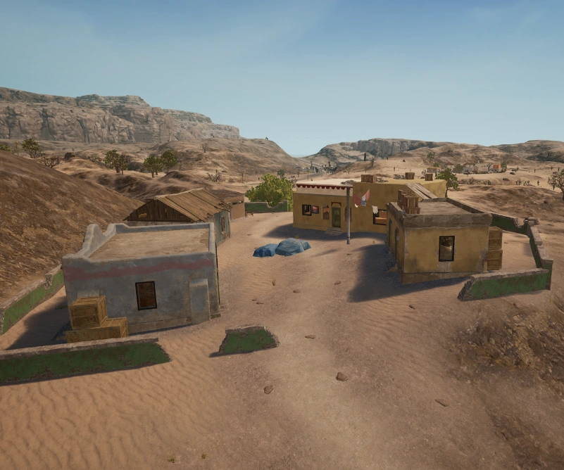 Guess the location on the PUBG Miramar map