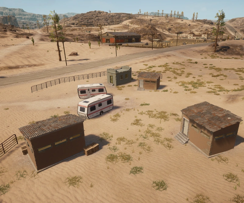 Guess the location on the PUBG Miramar map