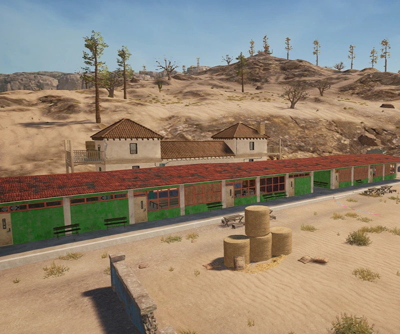 Guess the location on the PUBG Miramar map