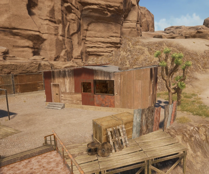 Guess the location on the PUBG Miramar map