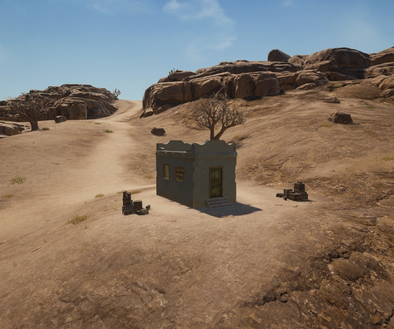 Guess the location on the PUBG Miramar map