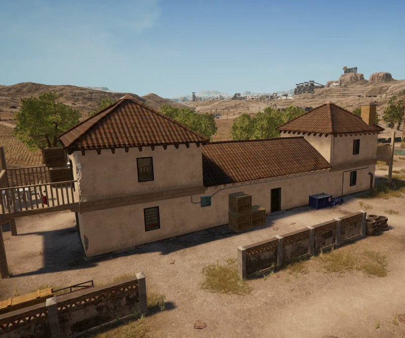 Guess the location on the PUBG Miramar map