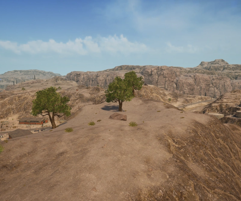 Guess the location on the PUBG Miramar map