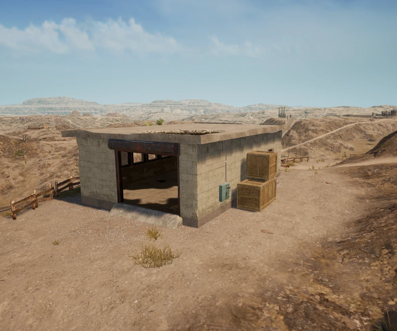 Guess the location on the PUBG Miramar map