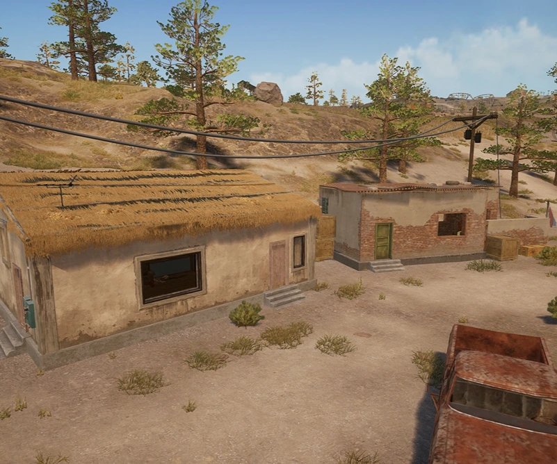 Guess the location on the PUBG Miramar map