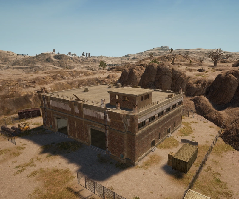 Guess the location on the PUBG Miramar map