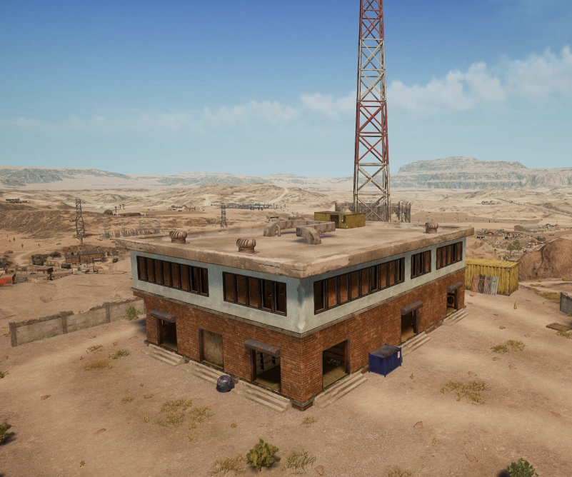 Guess the location on the PUBG Miramar map